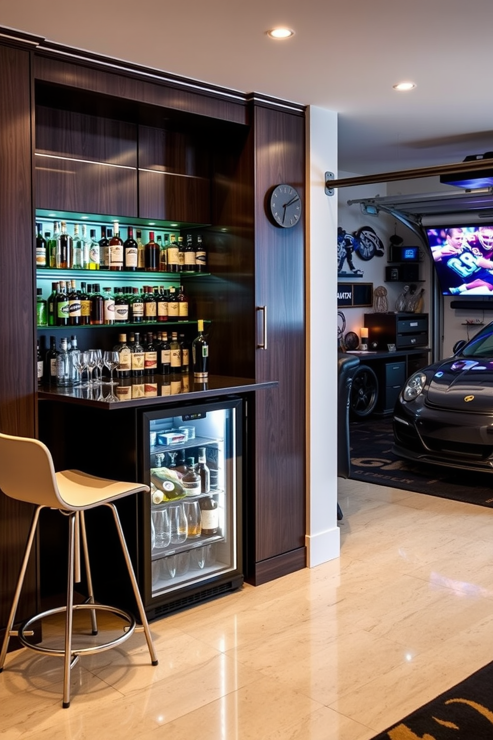 2 Car Garage Man Cave Design Ideas 10