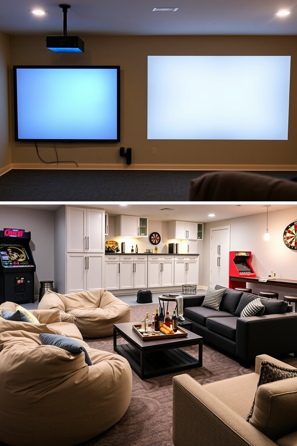 2 Car Garage Man Cave Design Ideas 20