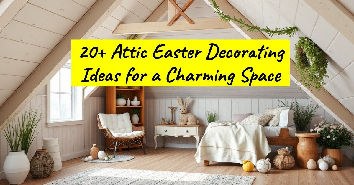 20+ Attic Easter Decorating Ideas for a Charming Space