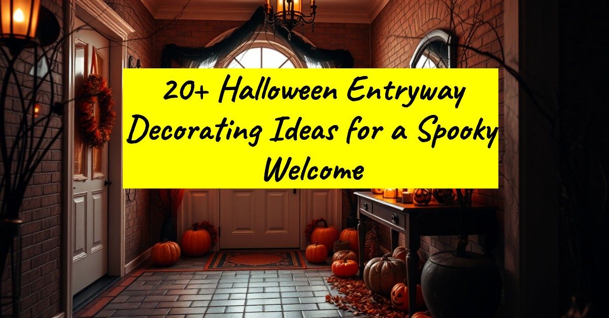 20+ Halloween Entryway Decorating Ideas for a Spooky Welcome