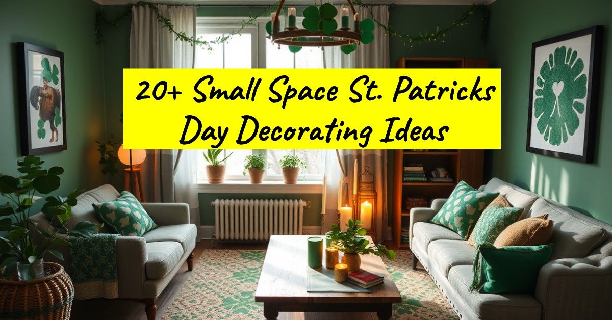 20+ Small Space St. Patricks Day Decorating Ideas