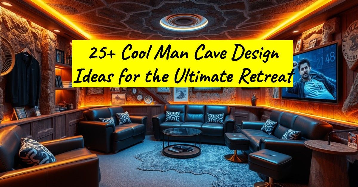 25+ Cool Man Cave Design Ideas for the Ultimate Retreat