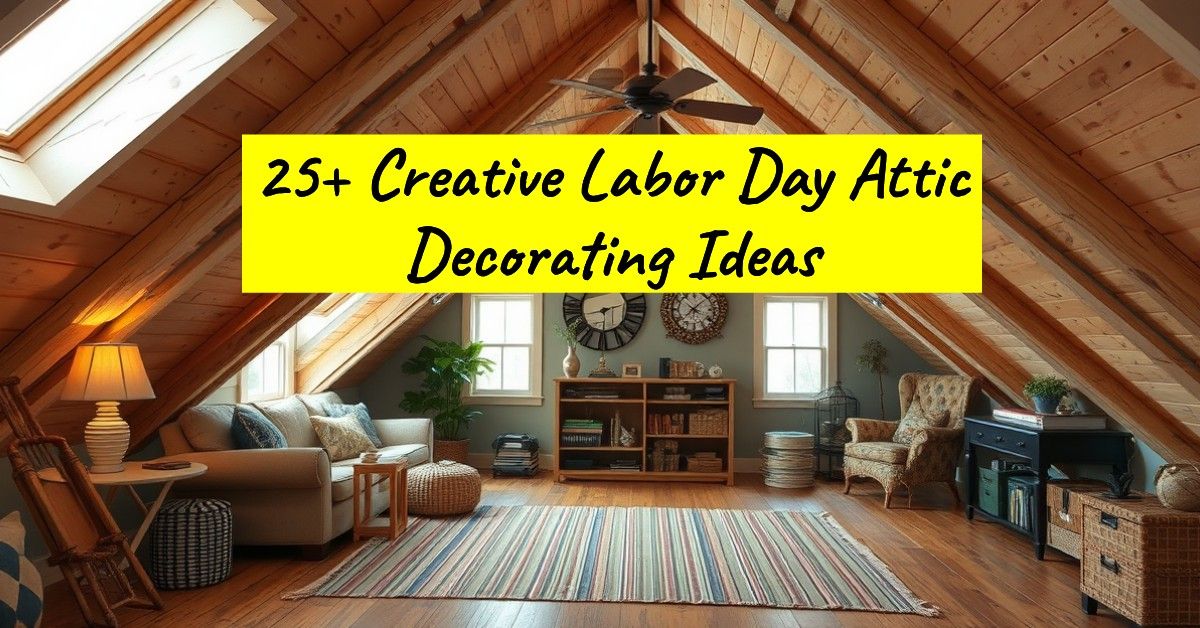 25+ Creative Labor Day Attic Decorating Ideas