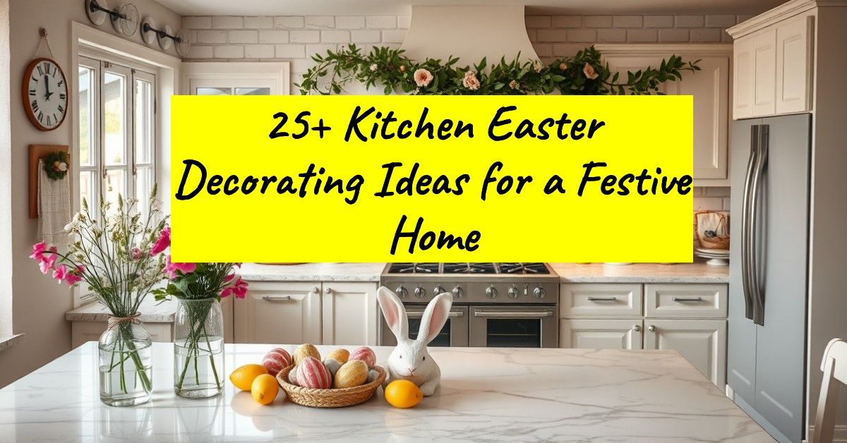 25+ Kitchen Easter Decorating Ideas for a Festive Home