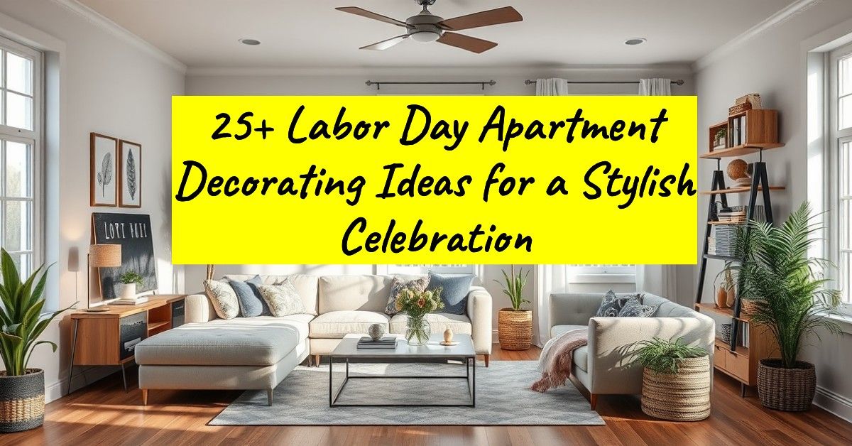 25+ Labor Day Apartment Decorating Ideas for a Stylish Celebration