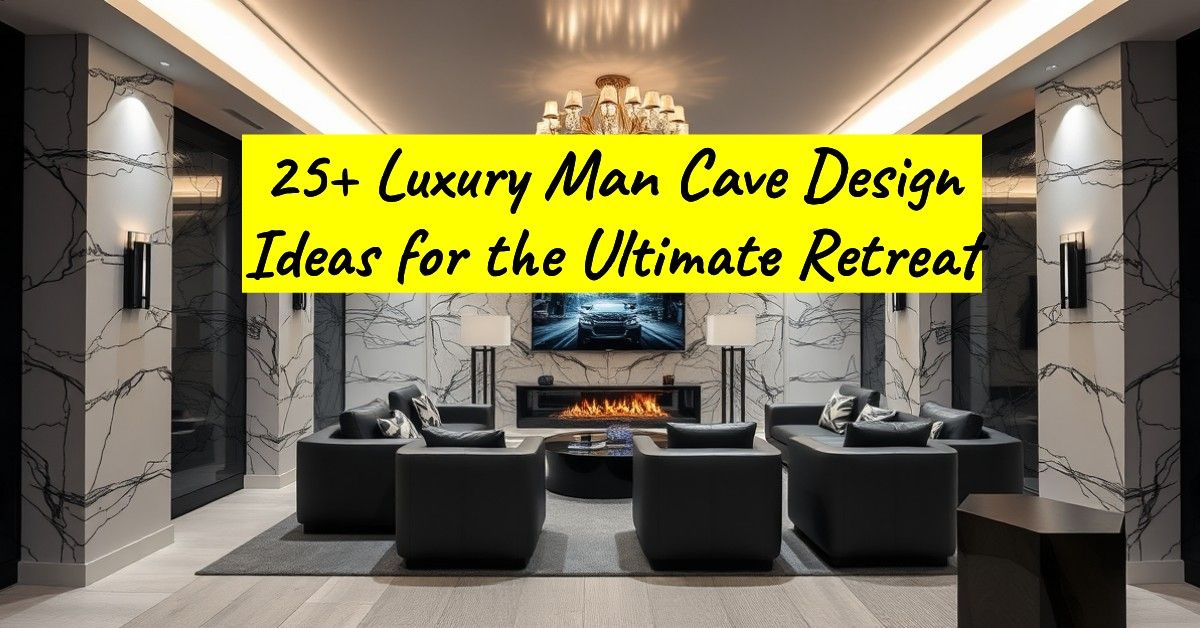 25+ Luxury Man Cave Design Ideas for the Ultimate Retreat