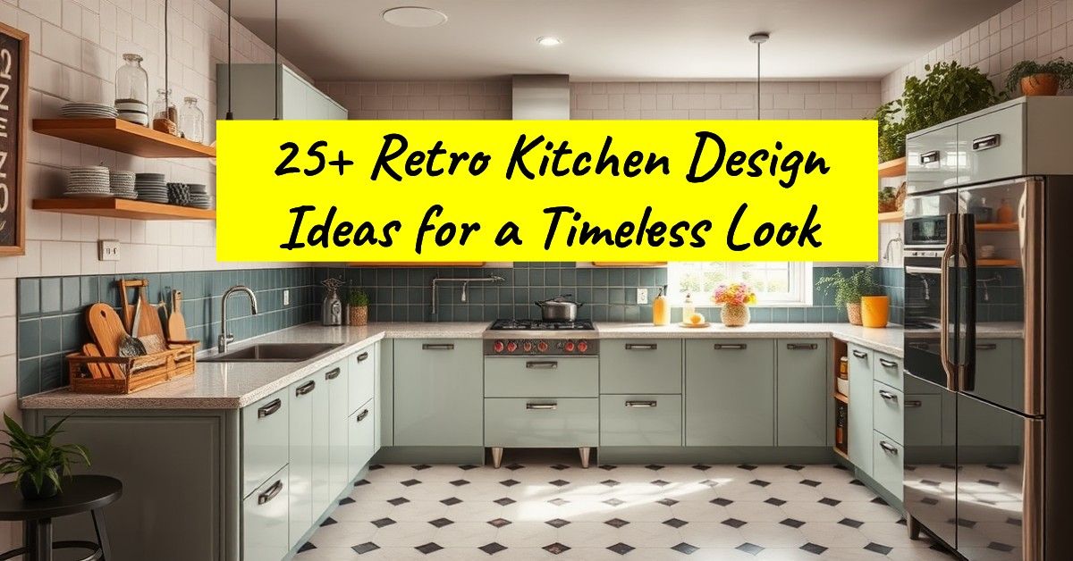 25+ Retro Kitchen Design Ideas for a Timeless Look