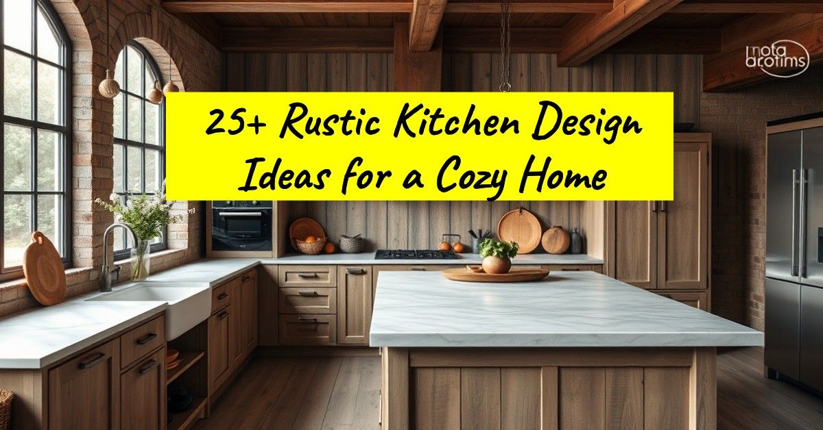 25+ Rustic Kitchen Design Ideas for a Cozy Home