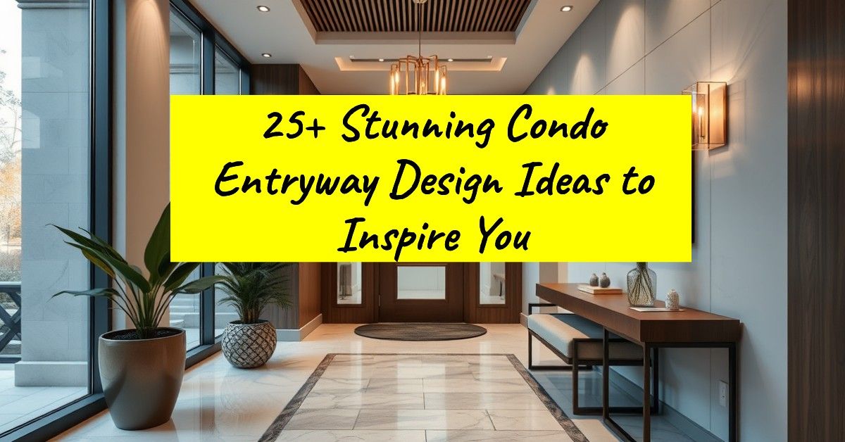 25+ Stunning Condo Entryway Design Ideas to Inspire You