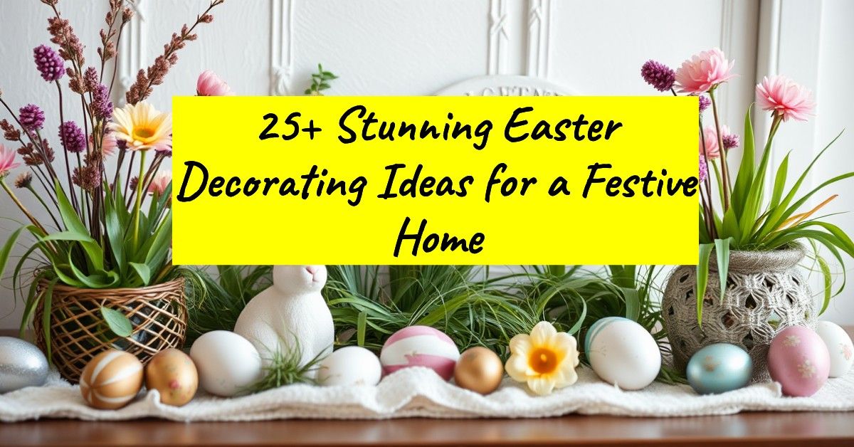 25+ Stunning Easter Decorating Ideas for a Festive Home