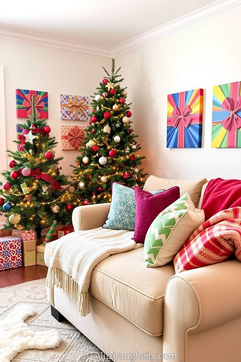 Apartment Christmas Decorating Ideas 15