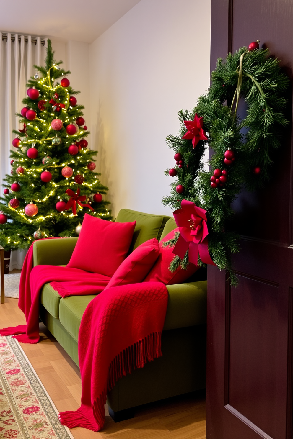 Apartment Christmas Decorating Ideas 21