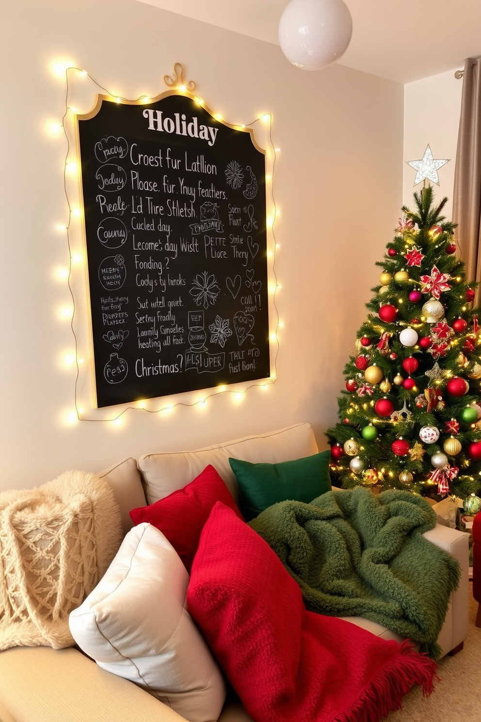 Apartment Christmas Decorating Ideas 22