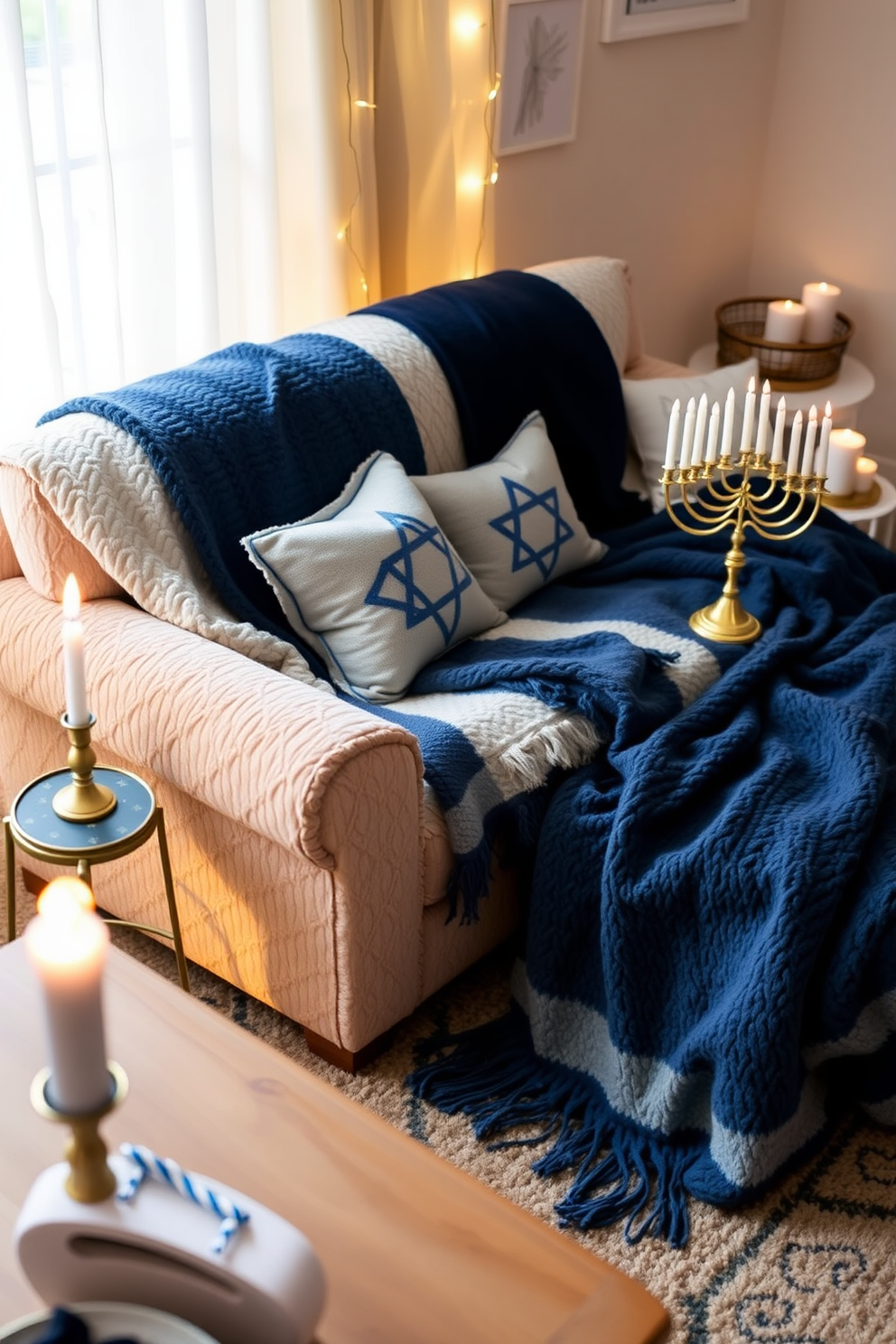 Apartment Hanukkah Decorating Ideas 11