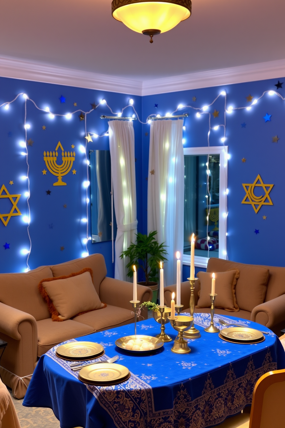 Apartment Hanukkah Decorating Ideas 13