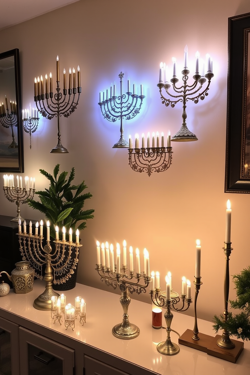 Apartment Hanukkah Decorating Ideas 27