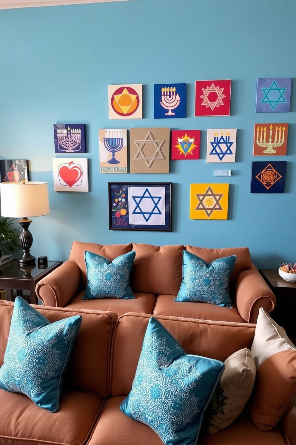 Apartment Hanukkah Decorating Ideas 7