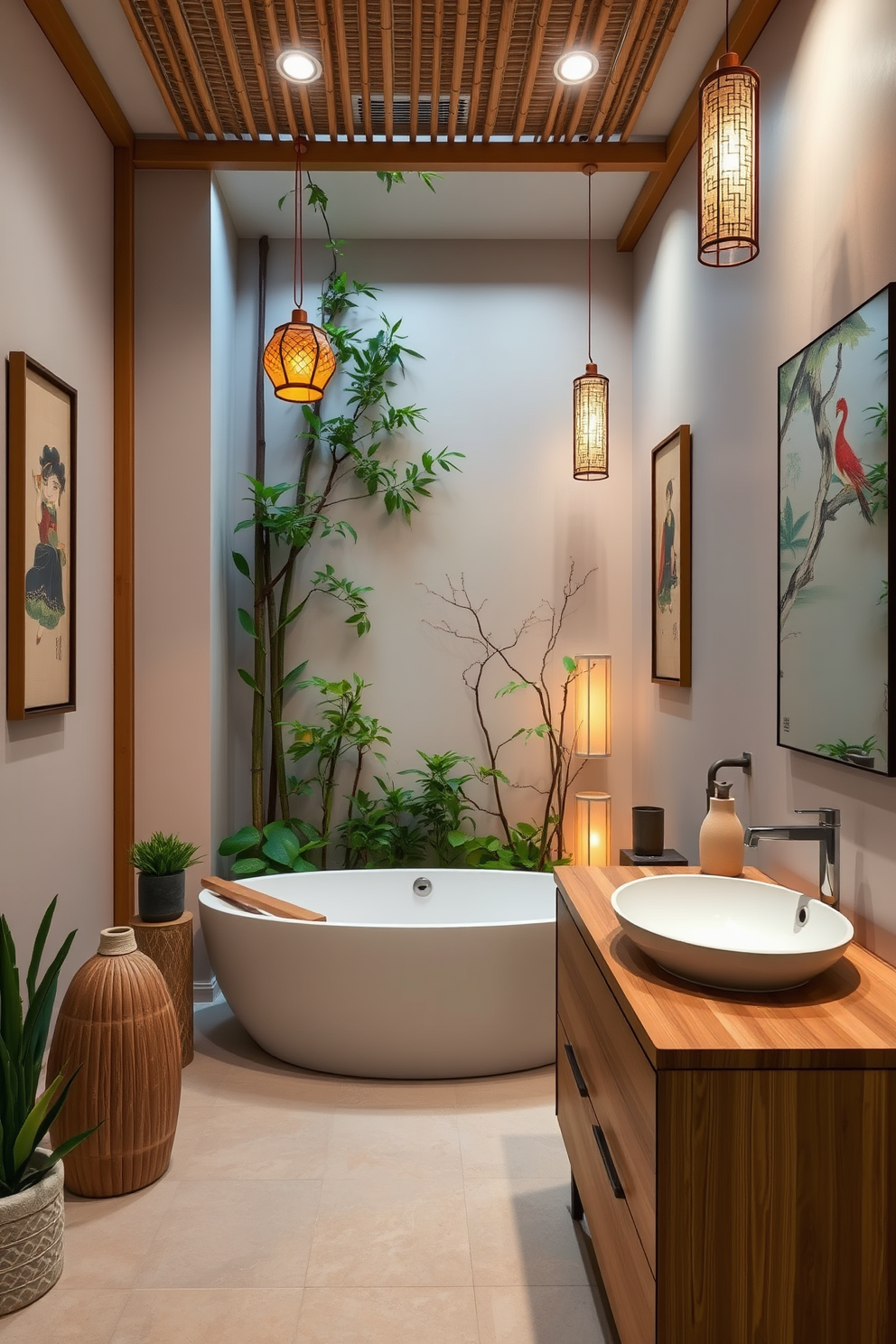 Asian Bathroom Design Ideas 15