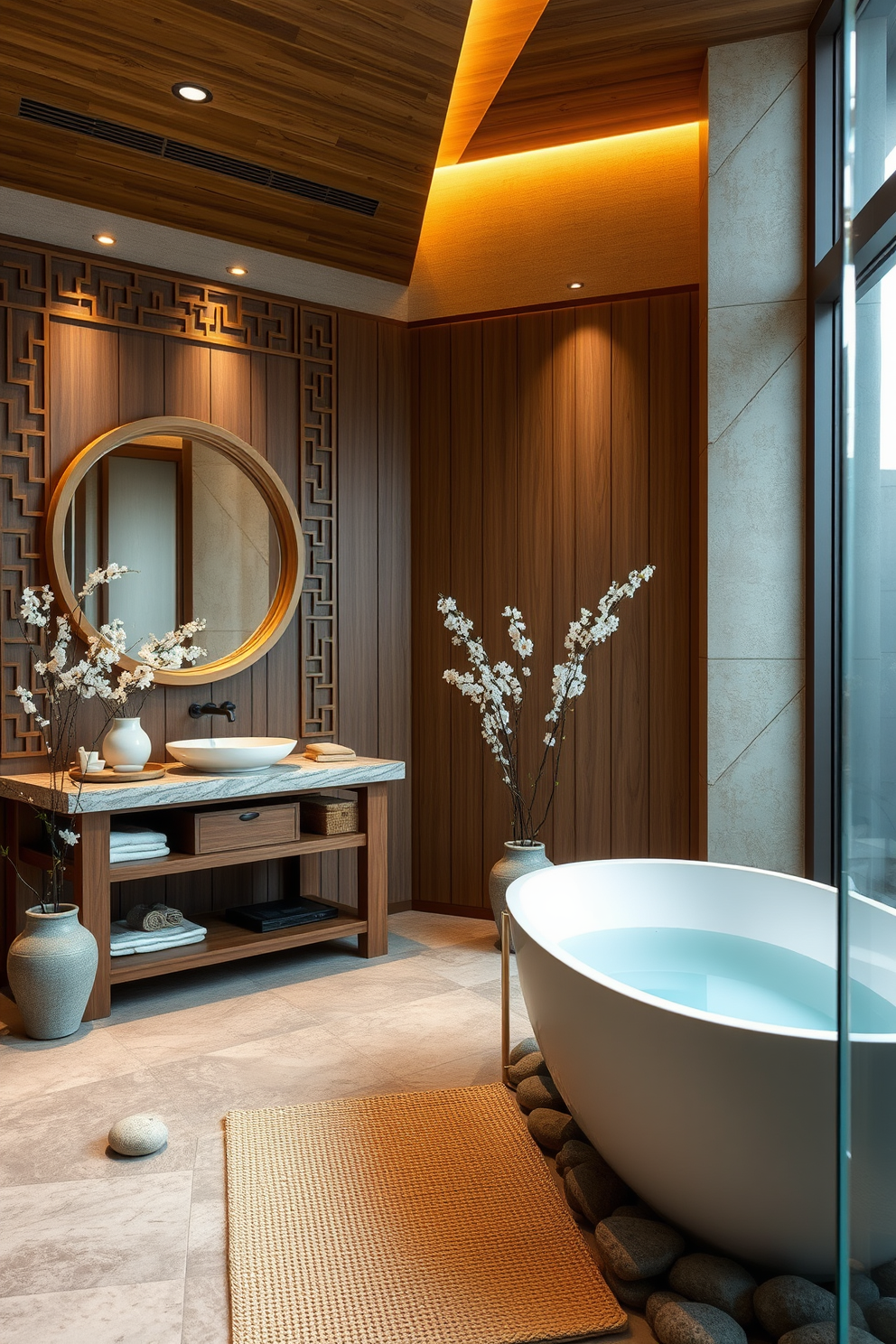 Asian Bathroom Design Ideas 27