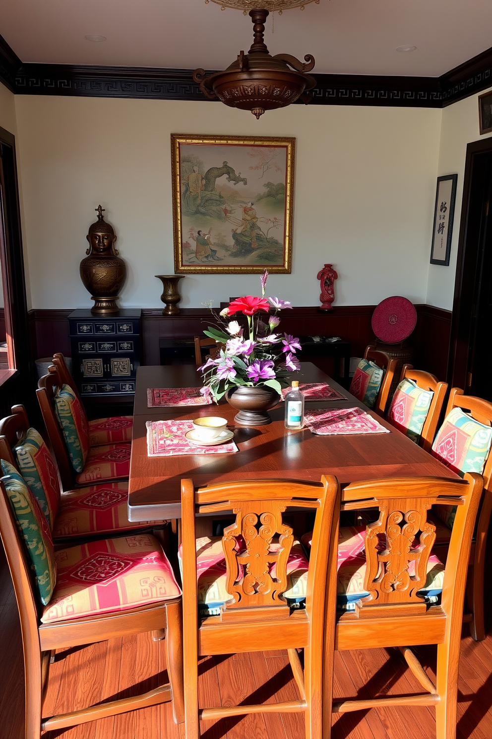 Asian Dining Room Design Ideas 23