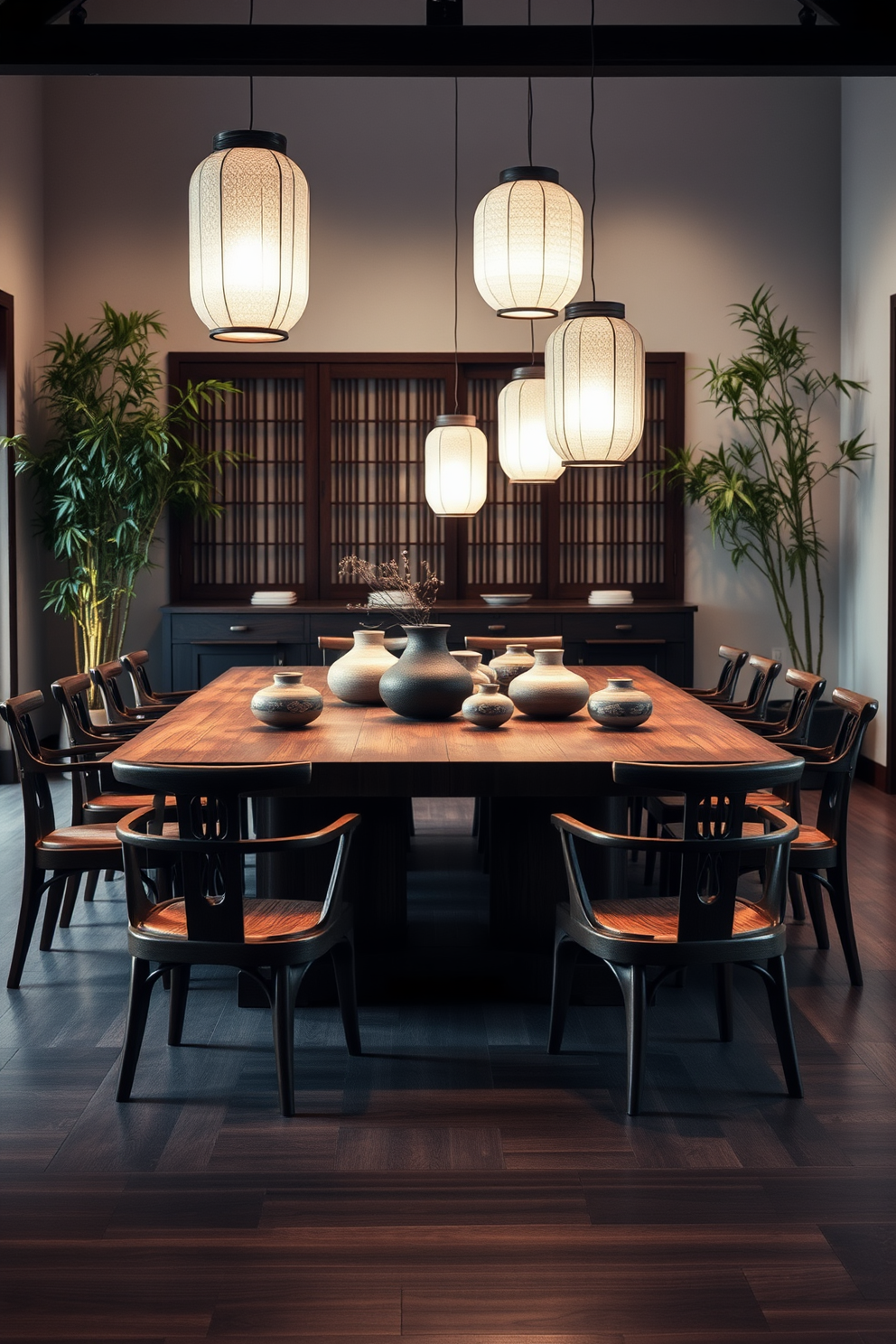 Asian Dining Room Design Ideas 26