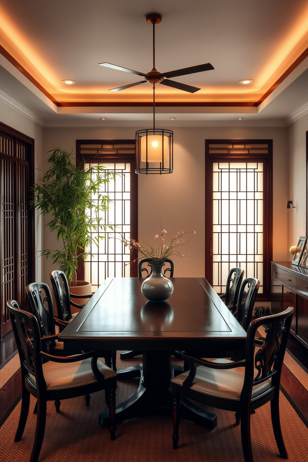 Asian Dining Room Design Ideas 5