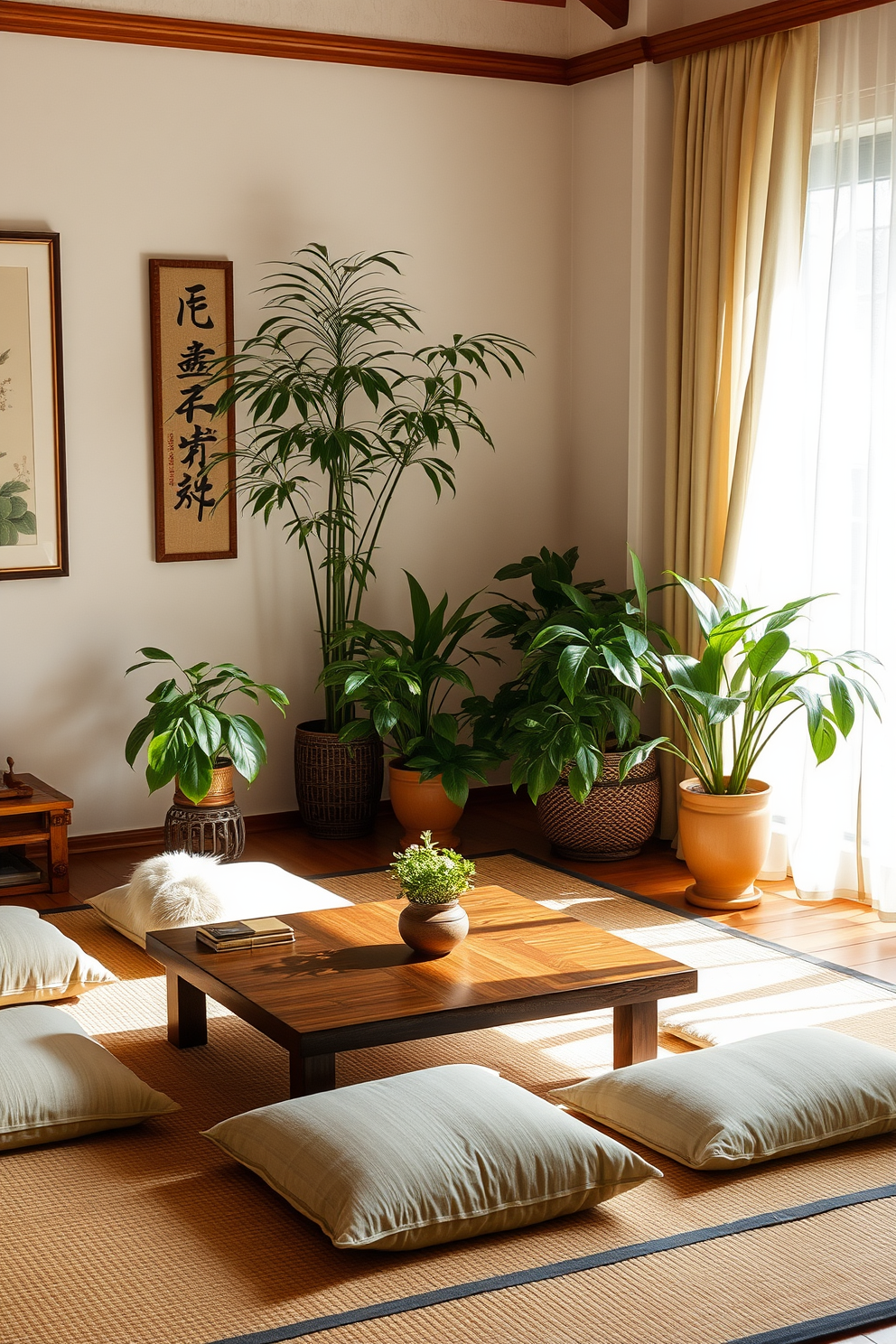 Asian Living Room Design Ideas 10