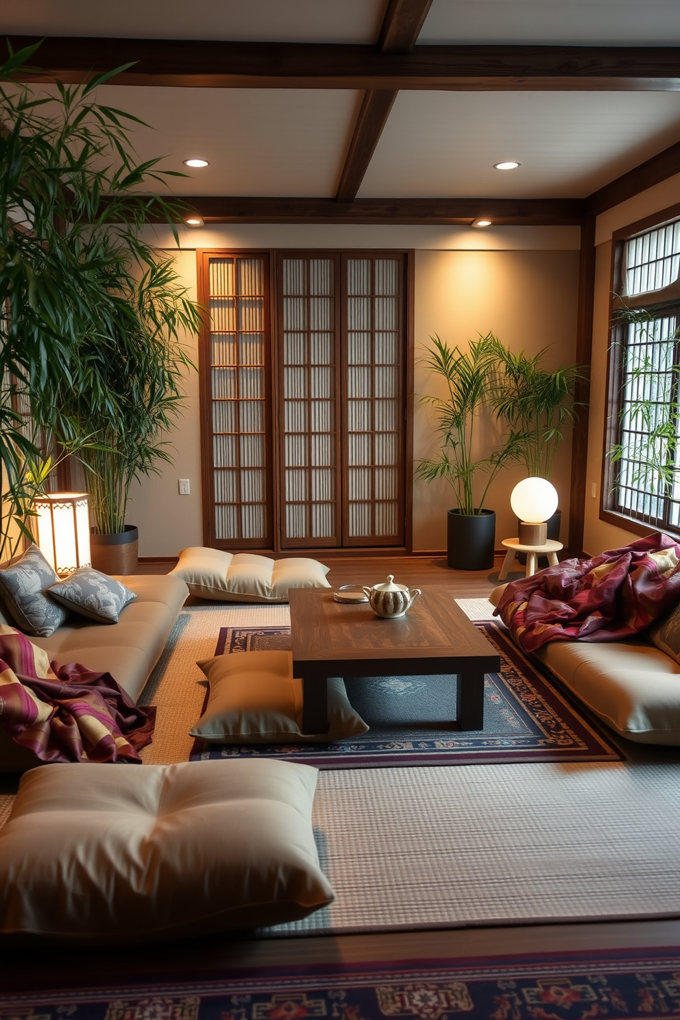 Asian Living Room Design Ideas 9