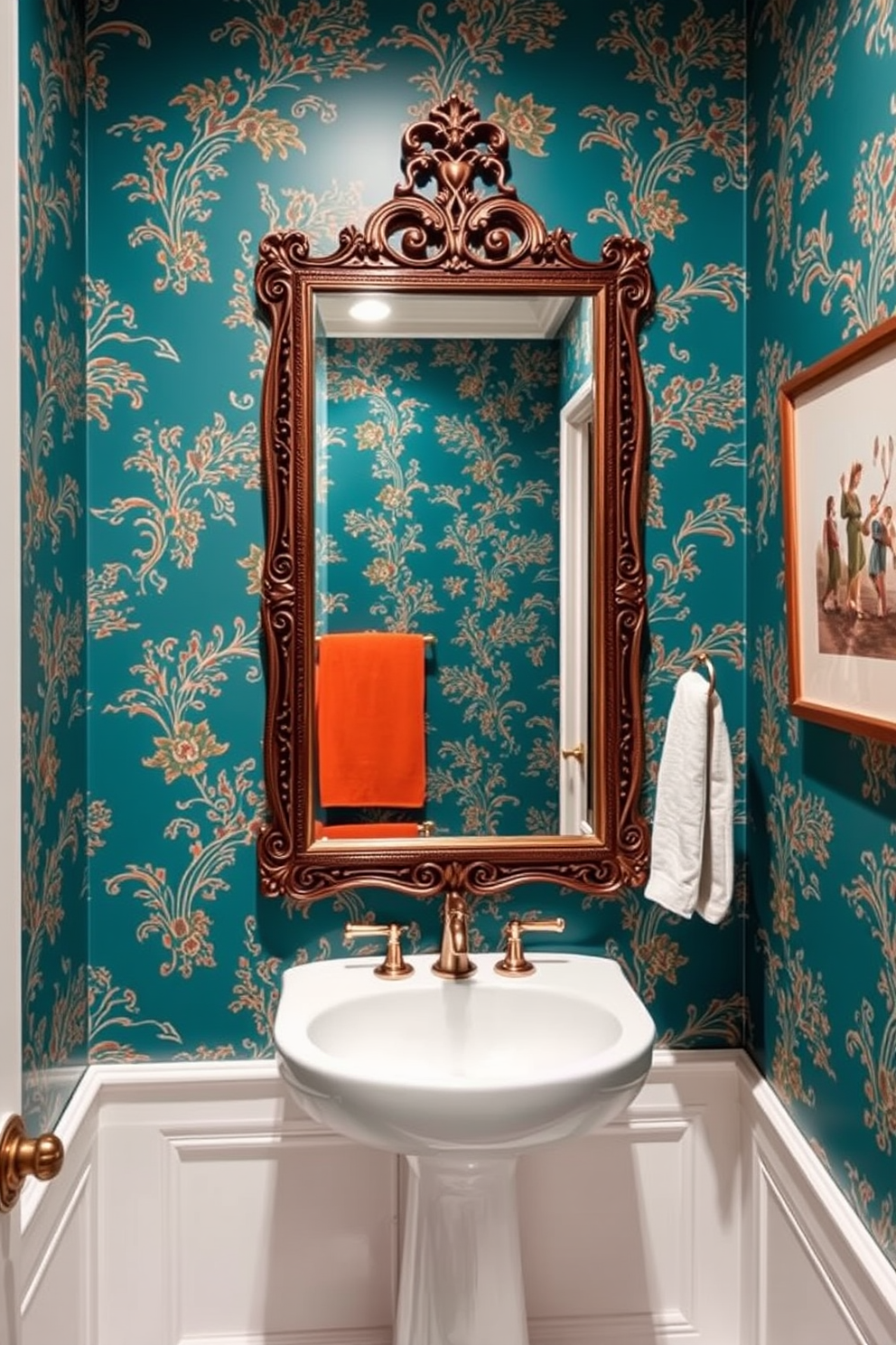 Asian Powder Room Design Ideas 5