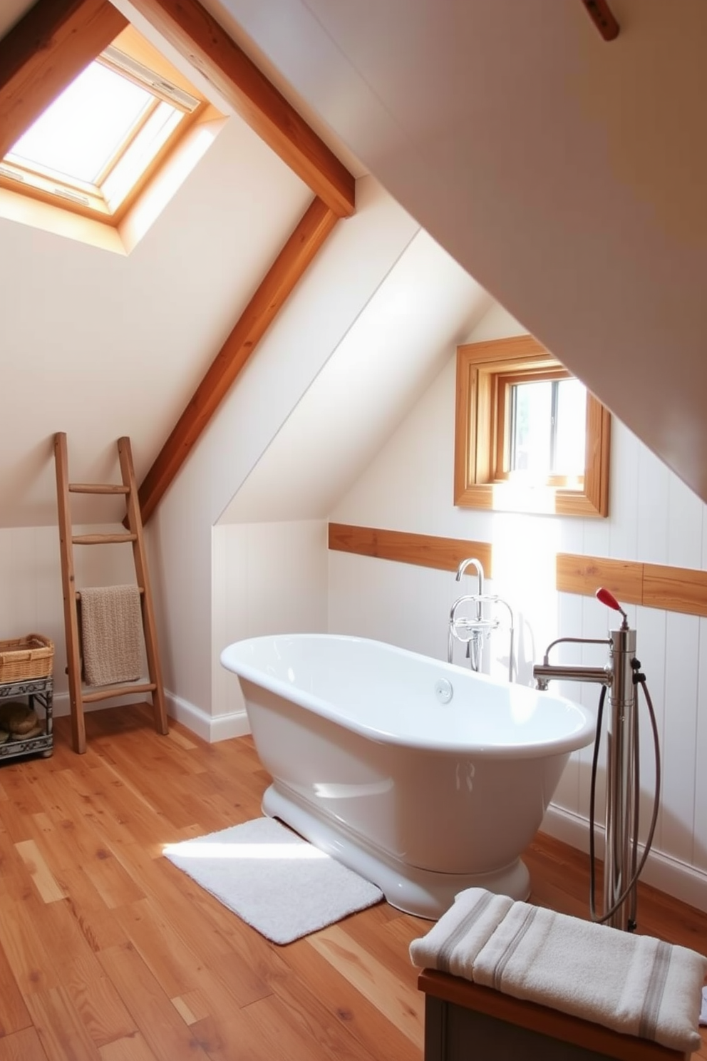 Attic Bathroom Design Ideas 13