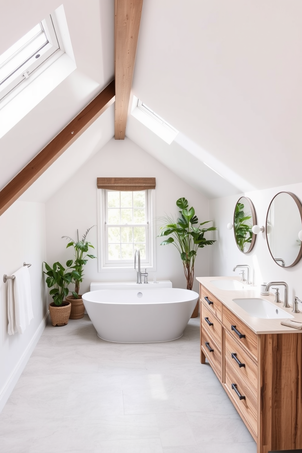 Attic Bathroom Design Ideas 14