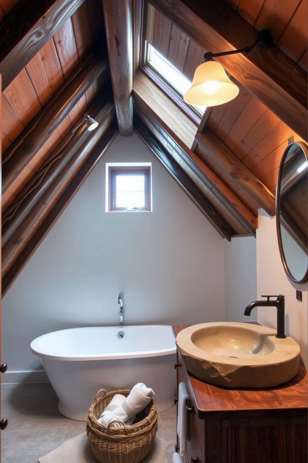 Attic Bathroom Design Ideas 16