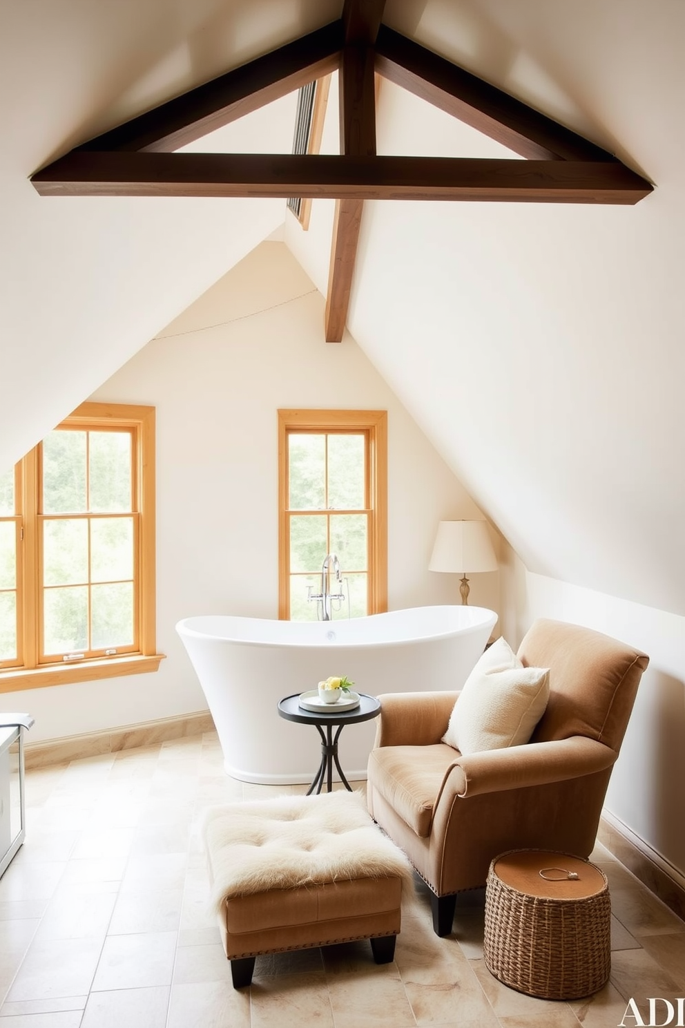 Attic Bathroom Design Ideas 17