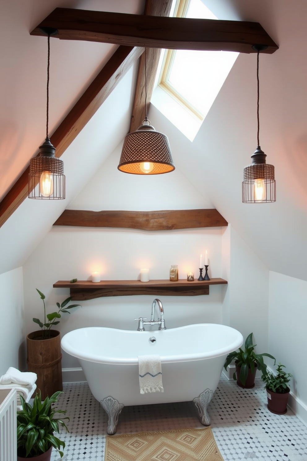 Attic Bathroom Design Ideas 19