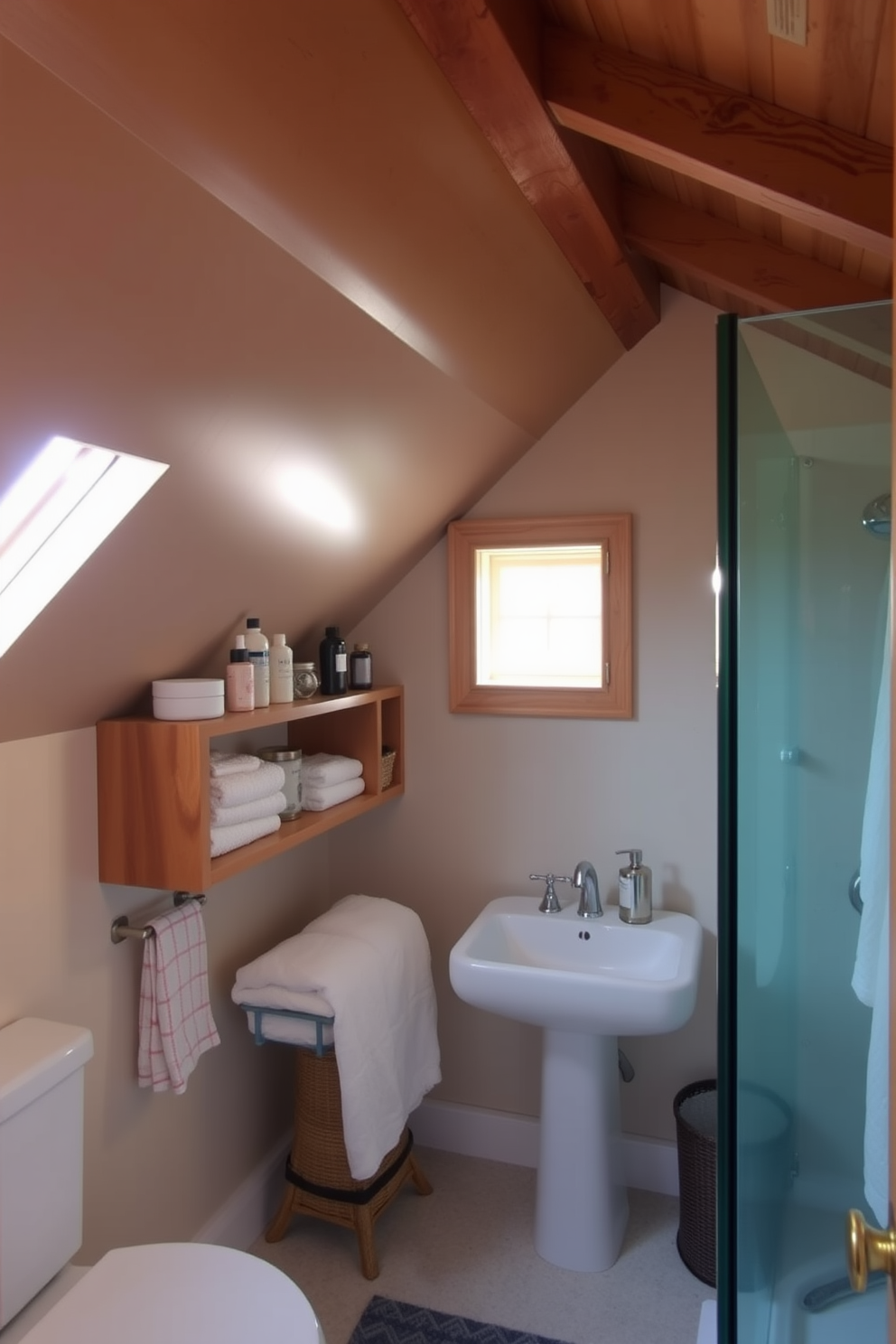 Attic Bathroom Design Ideas 26