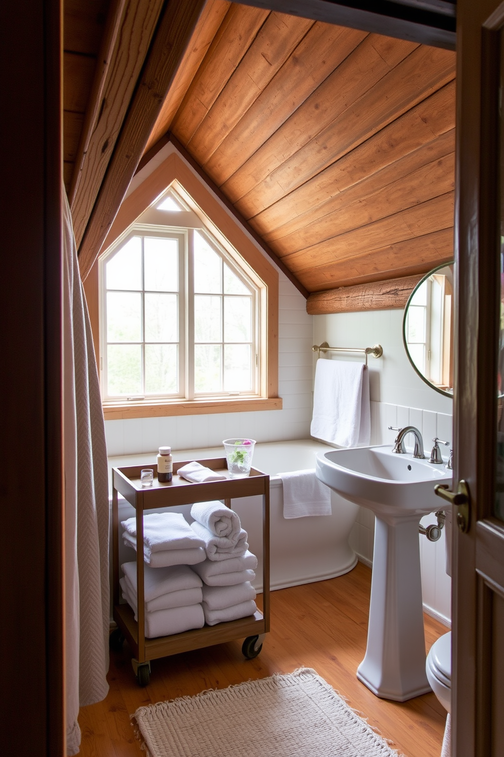 Attic Bathroom Design Ideas 29