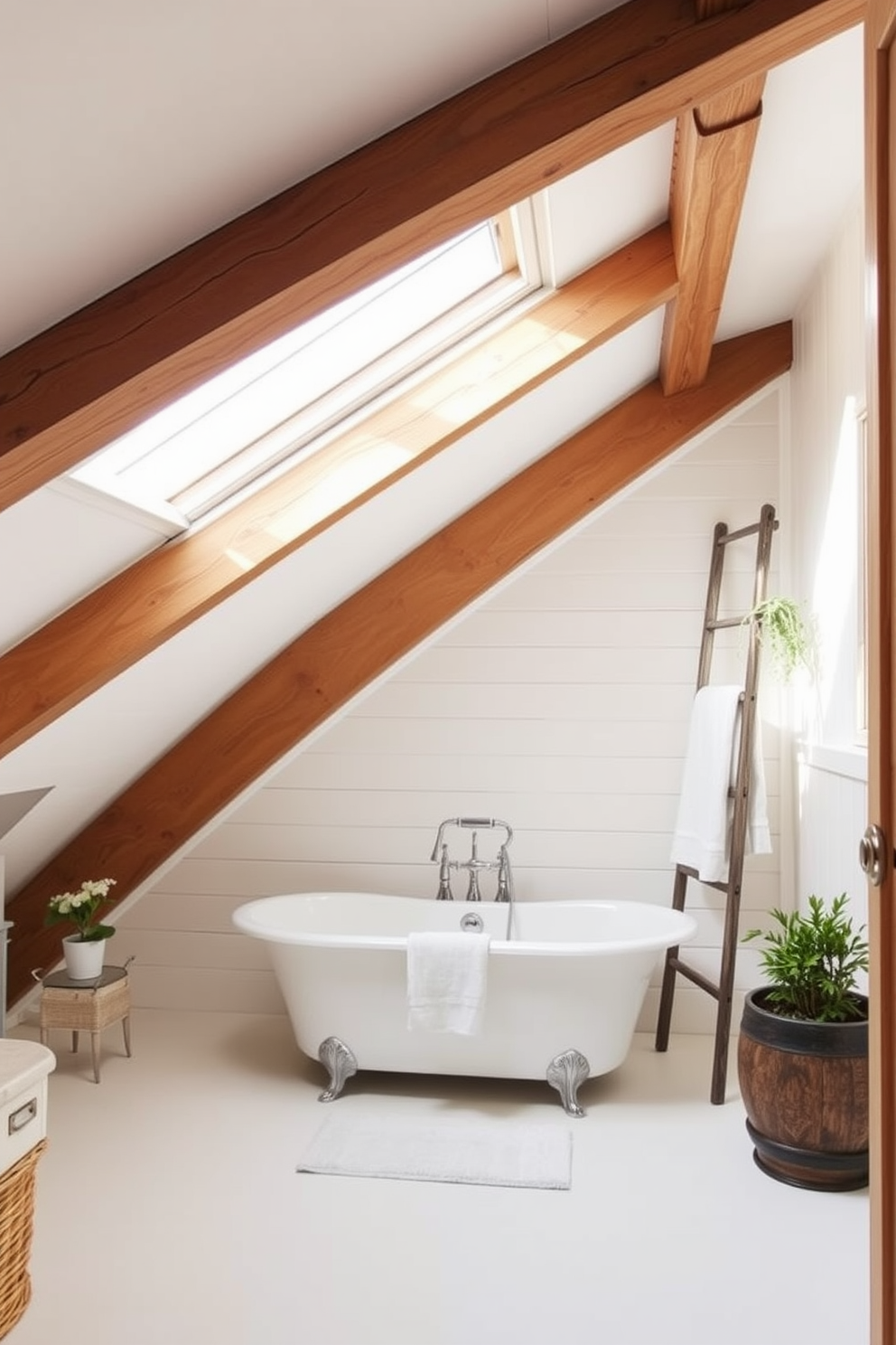 Attic Bathroom Design Ideas 30