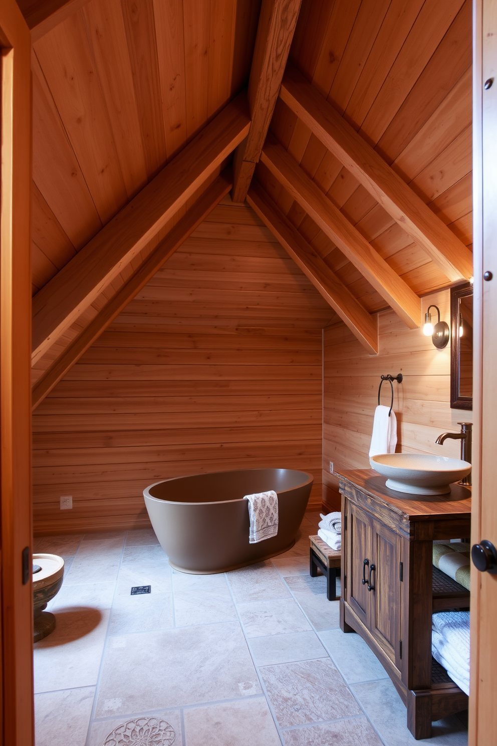 Attic Bathroom Design Ideas 6