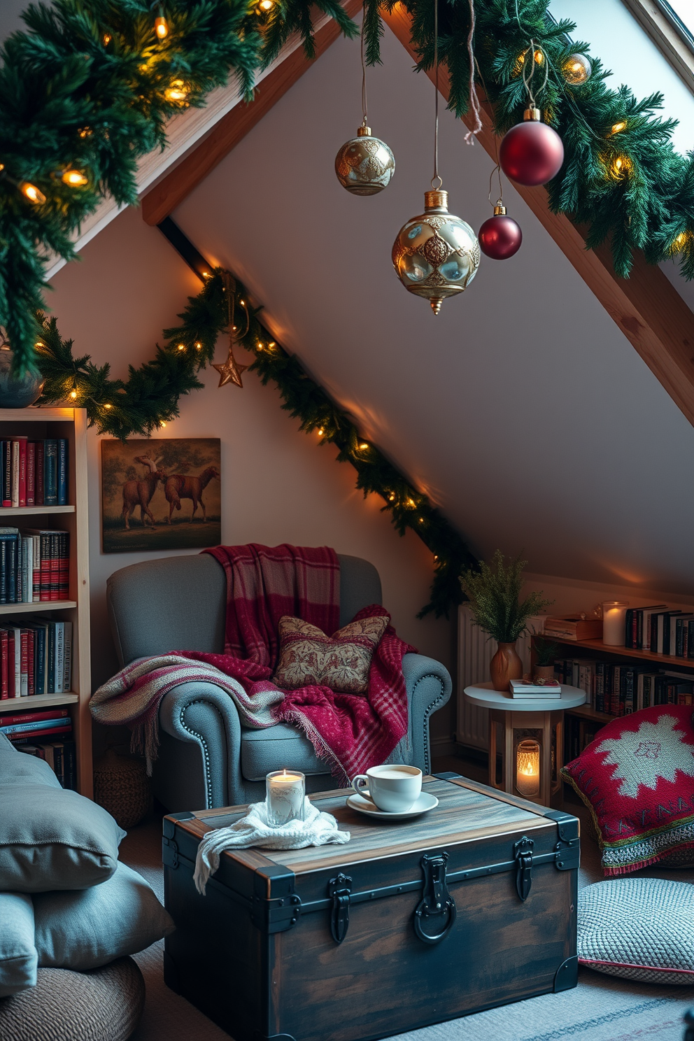 Attic Christmas Decorating Ideas 1