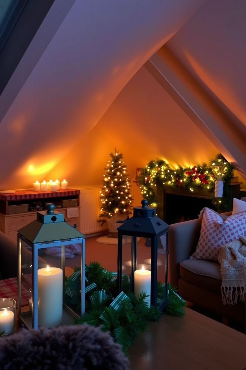 Attic Christmas Decorating Ideas 13