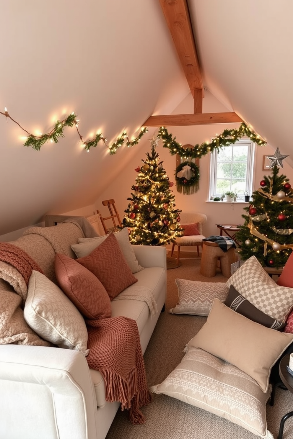 Attic Christmas Decorating Ideas 22