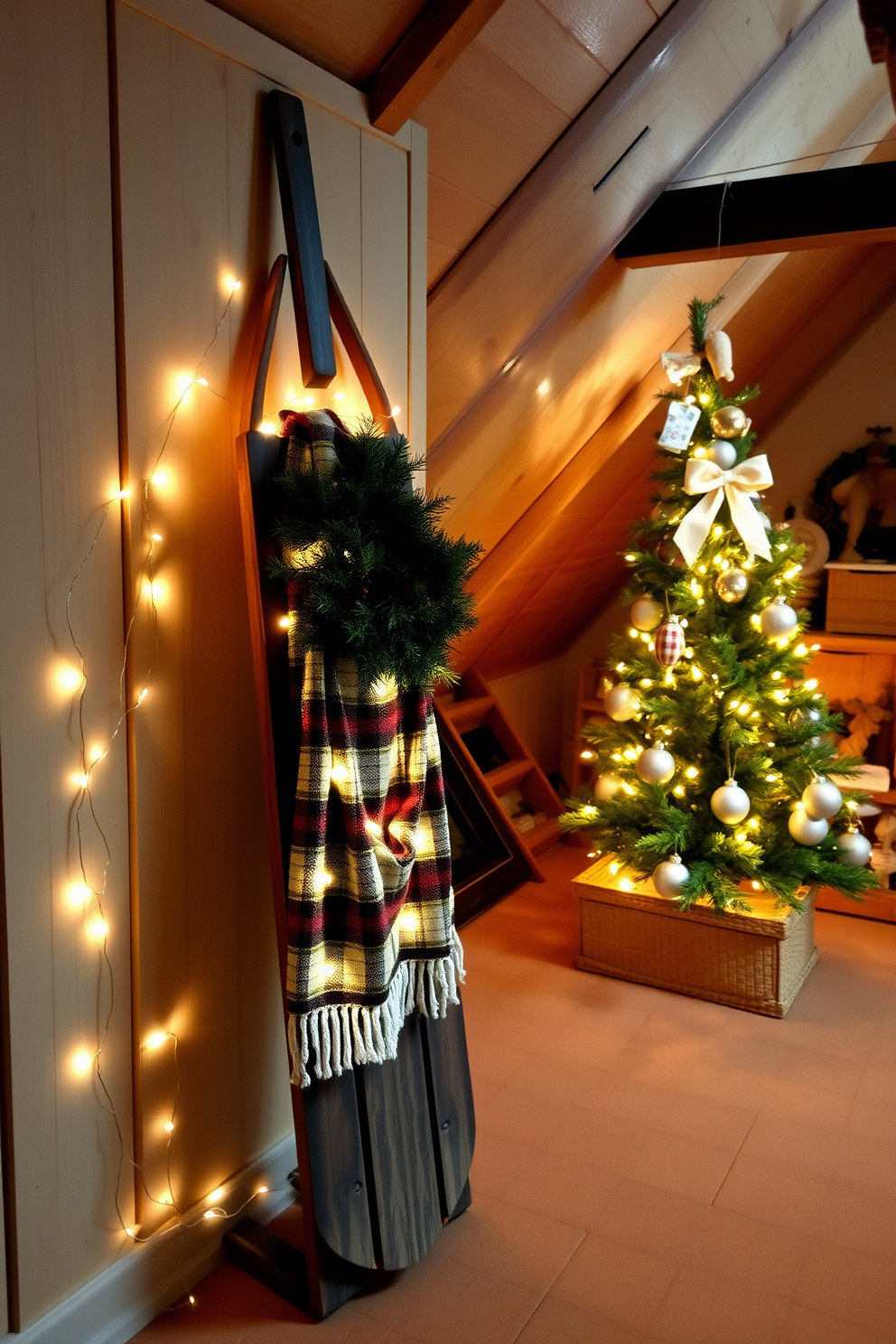 Attic Christmas Decorating Ideas 27