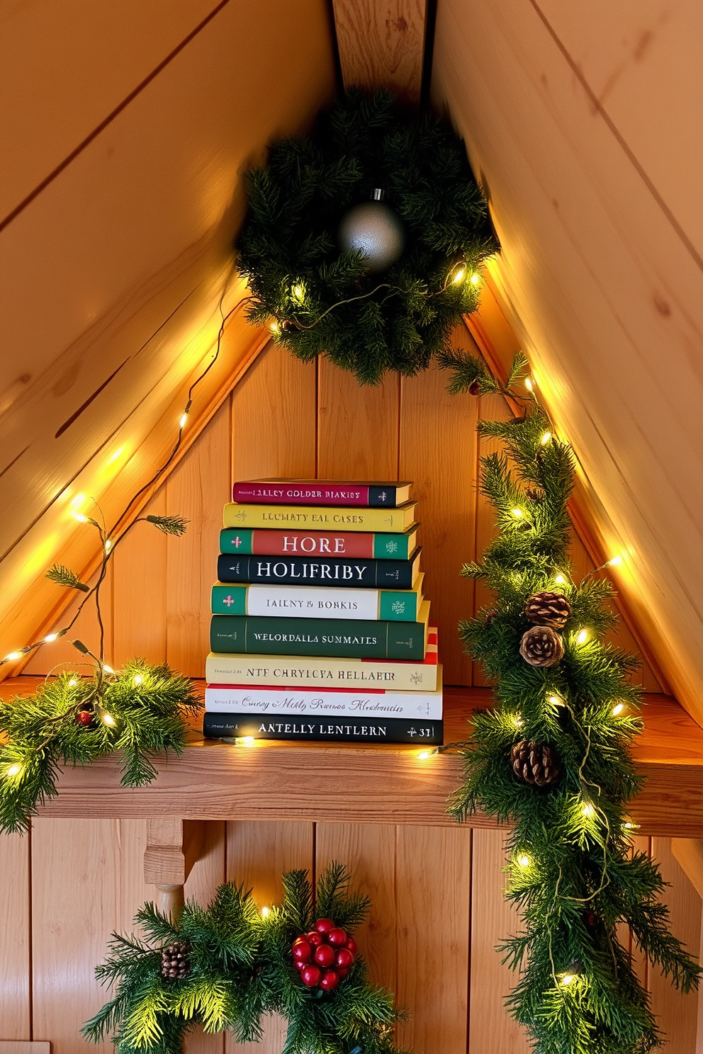 Attic Christmas Decorating Ideas 28