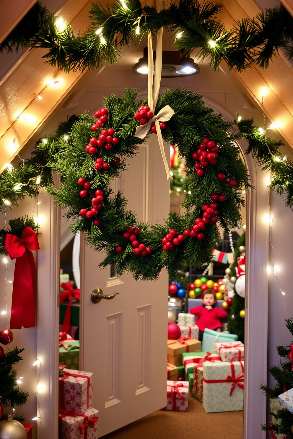 Attic Christmas Decorating Ideas 4