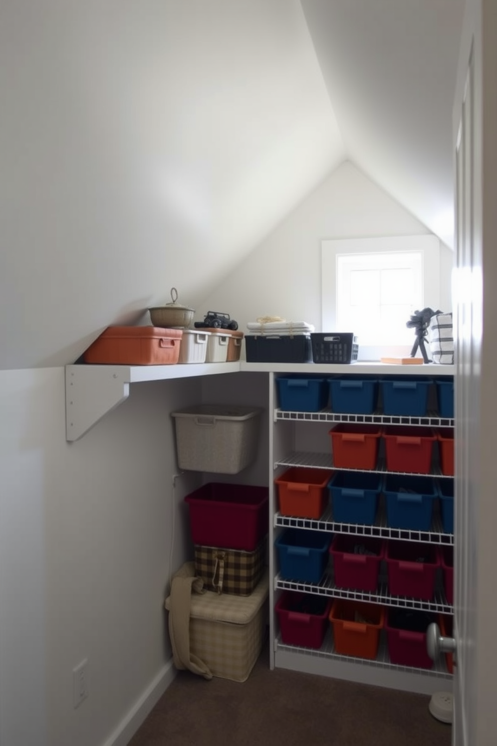 Attic Closet Design Ideas 25