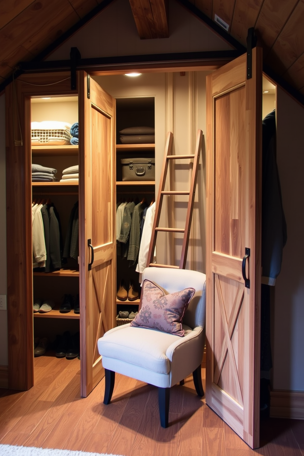 Attic Closet Design Ideas 3