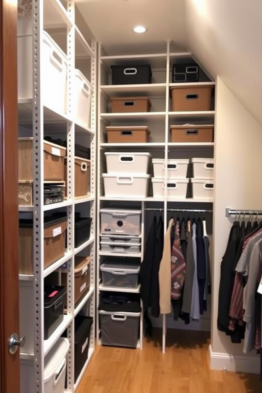 Attic Closet Design Ideas 4