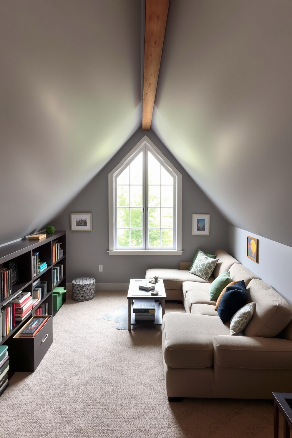 Attic Game Room Design Ideas 12