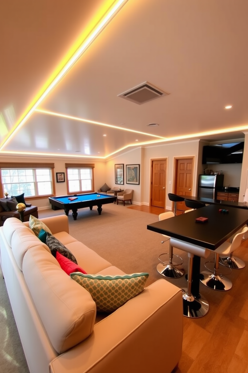 Attic Game Room Design Ideas 14