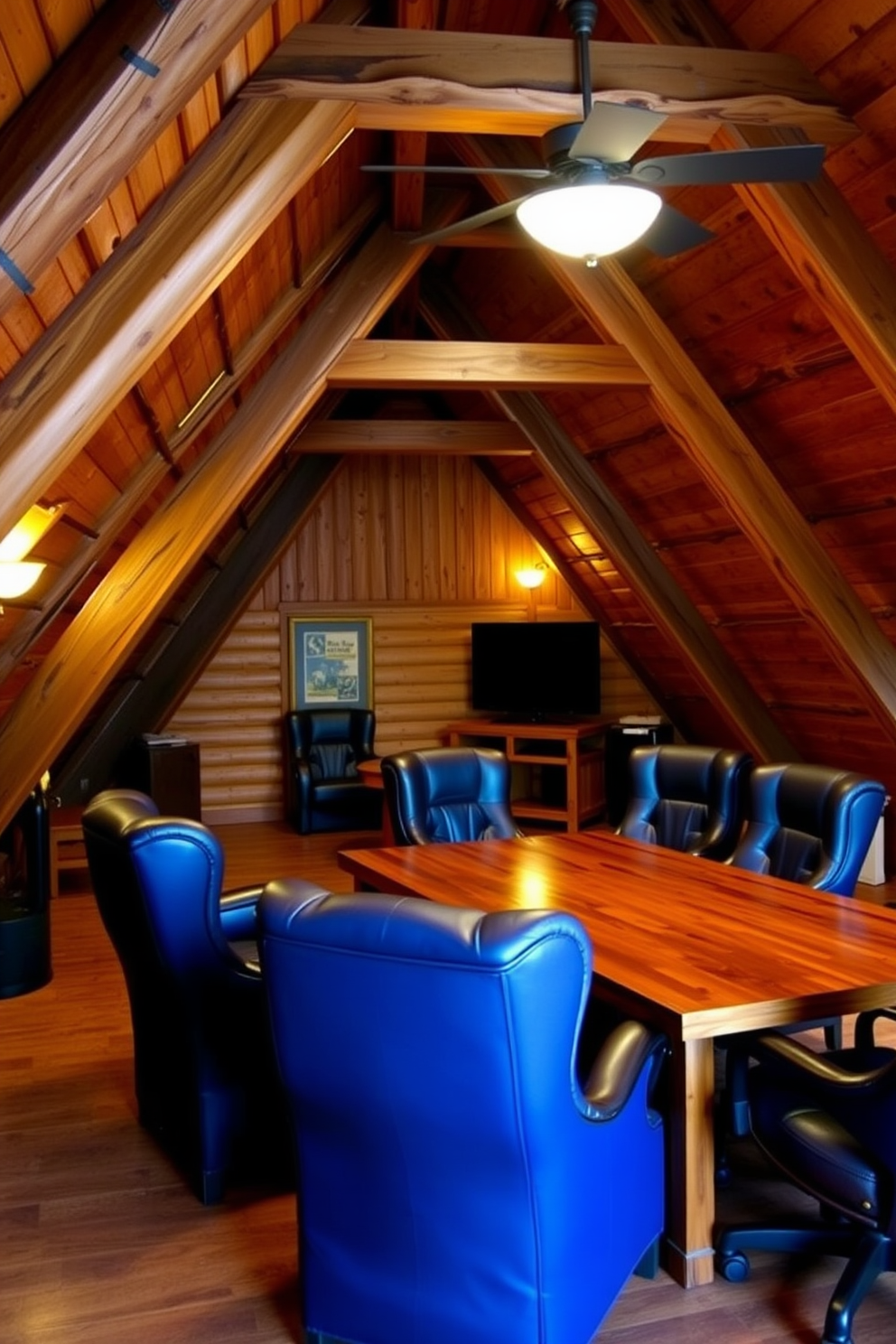 Attic Game Room Design Ideas 4